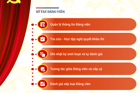 Chuyển đổi số trong công tác Đảng - Sổ tay Đảng viên